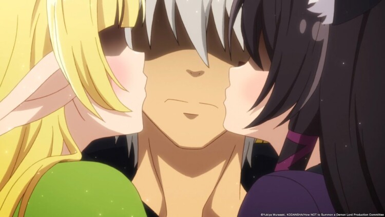 15+ Guilty Pleasure Anime You Wouldn't Want Parents Knowing About 41 How Not To Summon A Demon Lord Kiss