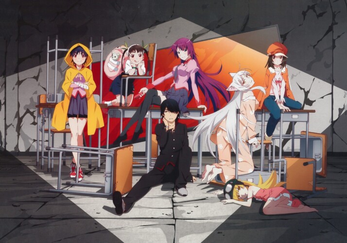15+ Guilty Pleasure Anime You Wouldn't Want Parents Knowing About 39 Monogatari Cast Characters
