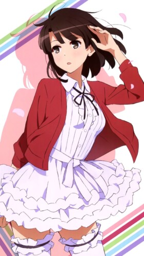 The Greatest Harem Anime Waifu's Of All Time That Will Impress 30 Megumi Kato Saekano waifu