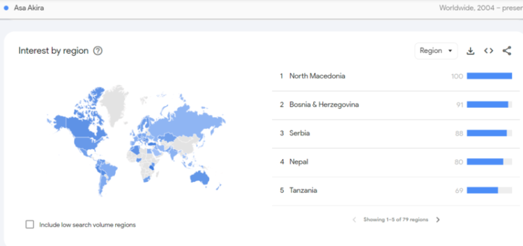 The Top 15 Japanese Porn Stars Of All Time (According To Reddit) NSFW 62 Asa Akira trends data google map countries