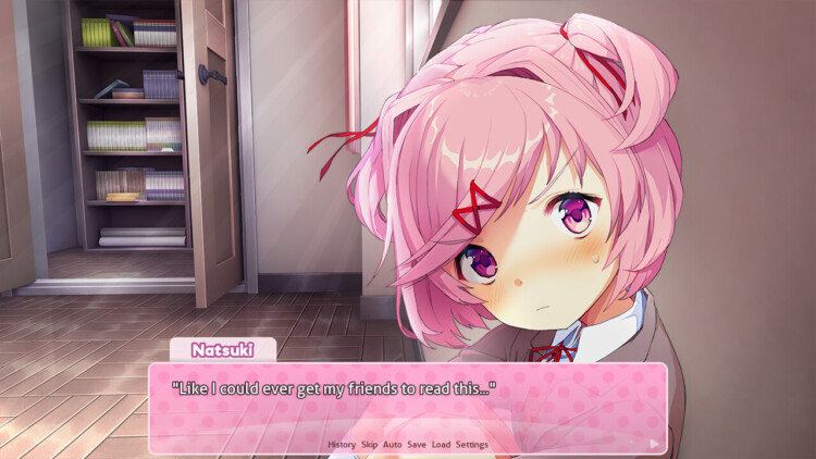 Is Doki Doki Literature Club Worth Playing? (Breakdown) 29 natsuki ddlc cute