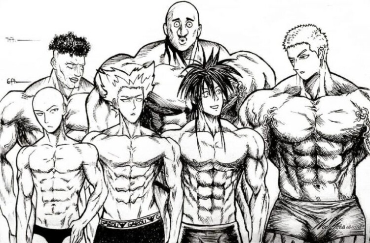 7+ Anime Taboos That Are Rooted In Hypocrisy 29 one punch man muscle characters scaled 1