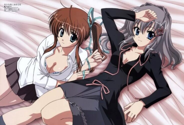 The Difference Between Ecchi Vs Hentai (Visuals) 59 Akaneiro ni Somaru Saka ECCHI