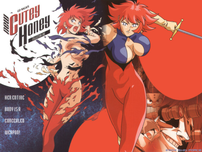 The Difference Between Ecchi Vs Hentai (Visuals) 27 Cutie Honey ecchi