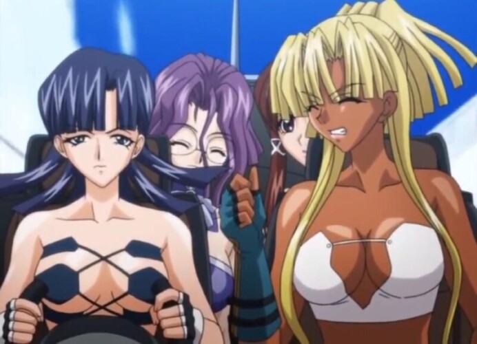 The Difference Between Ecchi Vs Hentai (Visuals) 45 Daphne in the Brilliant Blue ecchi