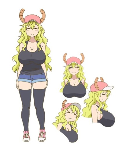 The Best NSFW Anime Characters With Juicy Bits 37 Lucoa Miss Kobayashis Dragon Maid boobies