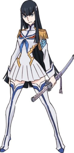 20+ Of The Best Ecchi Anime Characters Of ALL Time! 27 Satsuki Kiryuin Kill La Kill stunning beauty