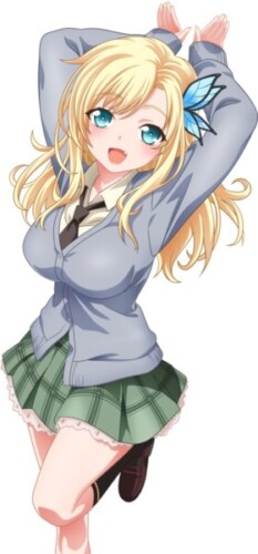20+ Of The Best Ecchi Anime Characters Of ALL Time! 34 Sena Kashiwazaki Haganai ecchi blondie