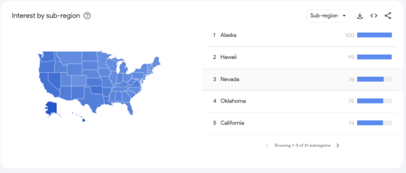 Data Reveals These 20 US States Secretly Enjoy The Most Hentai 47 googleXtrendsXusaXstatesXXX2X