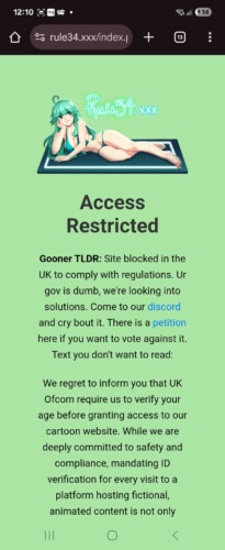 Censorship Incoming: How The UK’s Online Safety Act Could Silence Hentai and Doujinshi 29 rule 34 website online ssafety act UK LAW