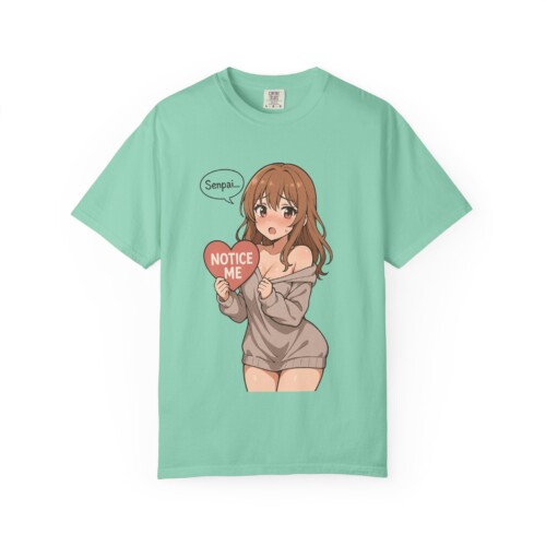 Ecchi Anime Notice Me Senpai T-shirt - Kawaii Fashion 53 10866425668013645373 2048