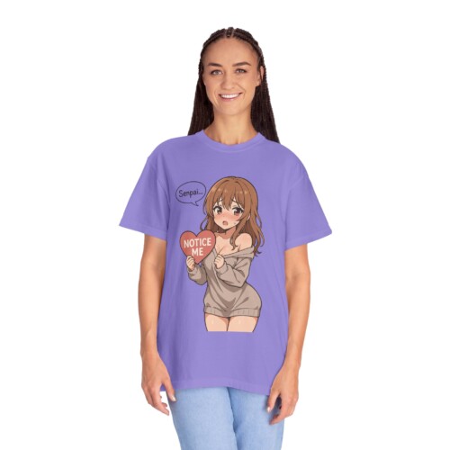 Ecchi Anime Notice Me Senpai T-shirt - Kawaii Fashion 70 13874263737323948473 2048
