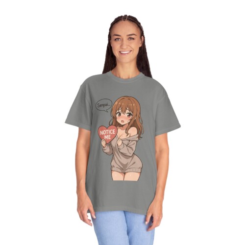 Ecchi Anime Notice Me Senpai T-shirt - Kawaii Fashion 66 16528378466473301542 2048