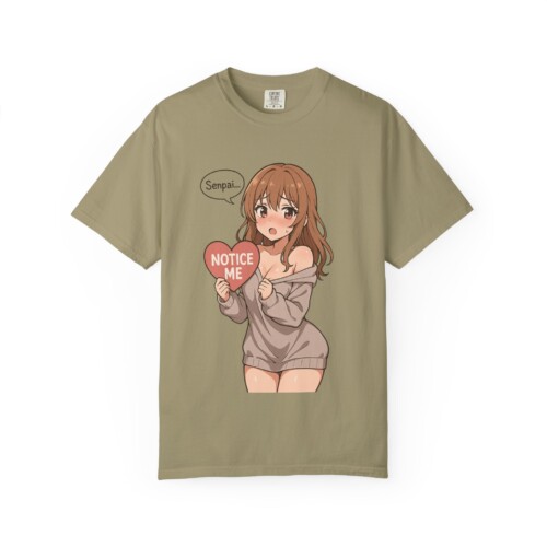 Ecchi Anime Notice Me Senpai T-shirt - Kawaii Fashion 41 16920922041699414027 2048