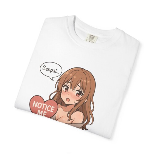 Ecchi Anime Notice Me Senpai T-shirt - Kawaii Fashion 26 18154168257395200895 2048