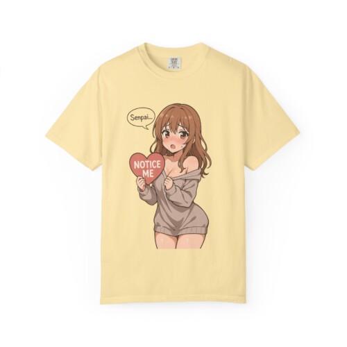 Ecchi Anime Notice Me Senpai T-shirt - Kawaii Fashion 33 2533259337469595793 2048