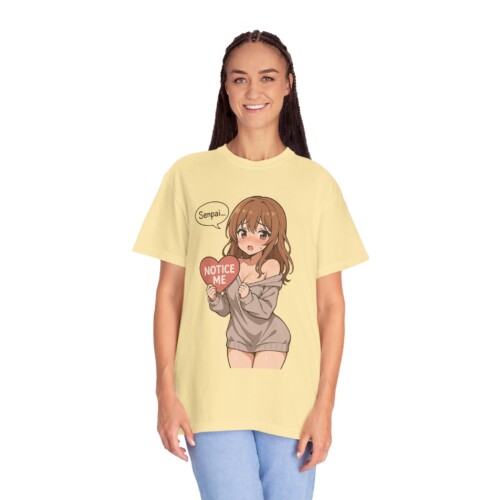 Ecchi Anime Notice Me Senpai T-shirt - Kawaii Fashion 35 5108752526047765638 2048