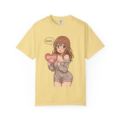 Ecchi Anime Notice Me Senpai T-shirt - Kawaii Fashion 45 6129388469832123673 2048