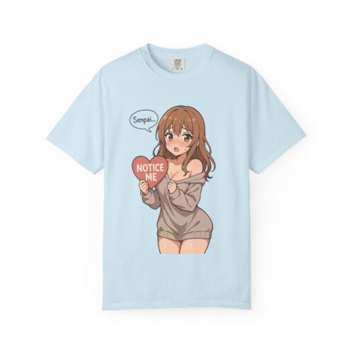 Ecchi Anime Notice Me Senpai T-shirt - Kawaii Fashion 60 8629695642629333939 2048
