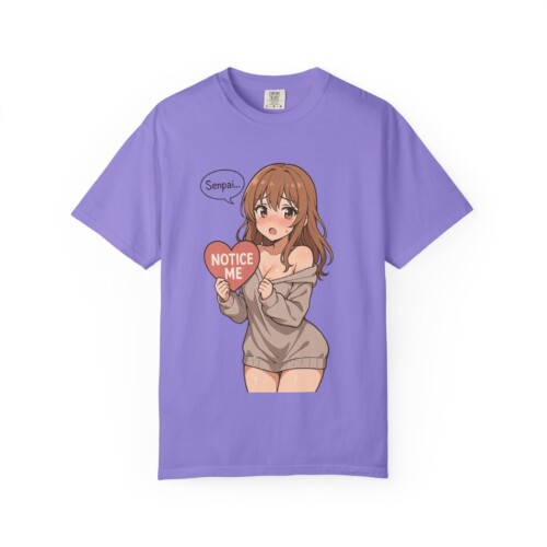 Ecchi Anime Notice Me Senpai T-shirt - Kawaii Fashion 68 9118881879883762997 2048